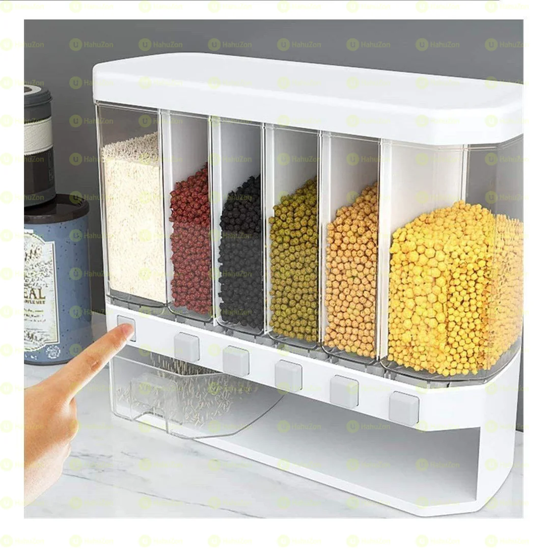 Multiple Dispenser For Cereals Grains And Pulse