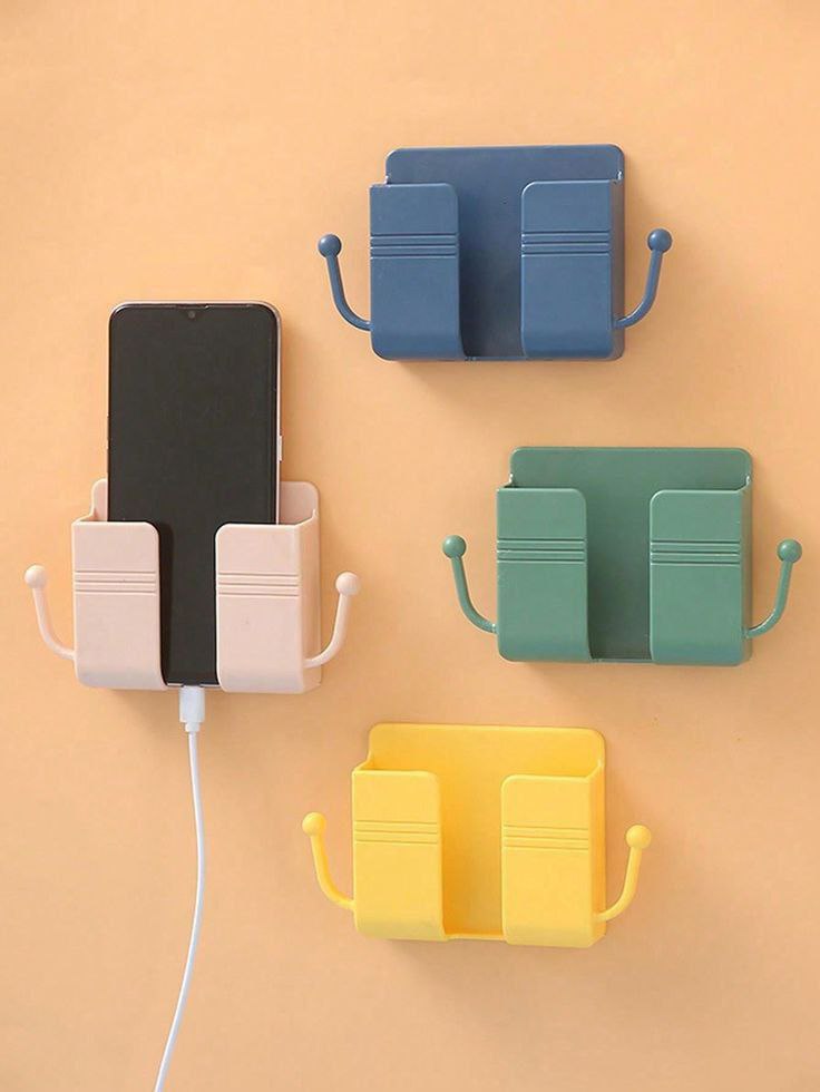Wall Mounted Phone Holder Charging Stand