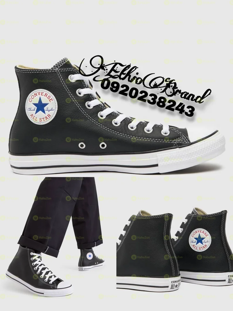 All Star Leather High Men's Shoes