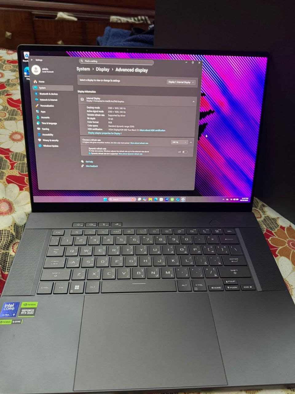 Asus Zephyrus g16 Core i9 14th Generation Laptop