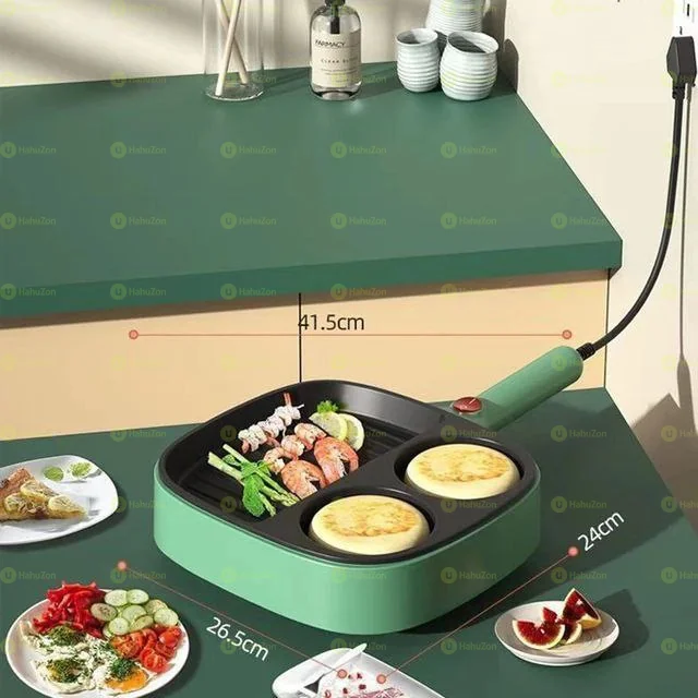 3in1 Multifunctional Non Stick Electric Pan