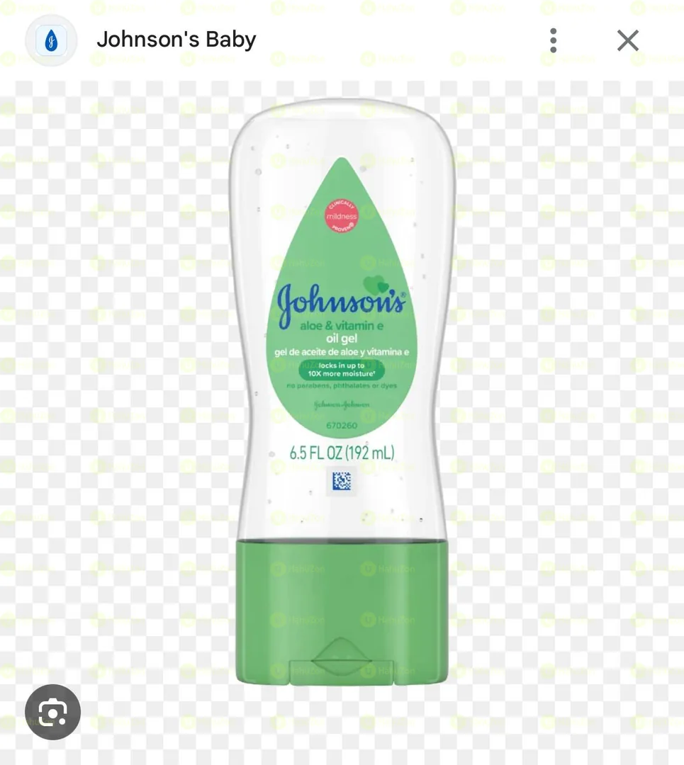 Johnsons Baby Oil Gel