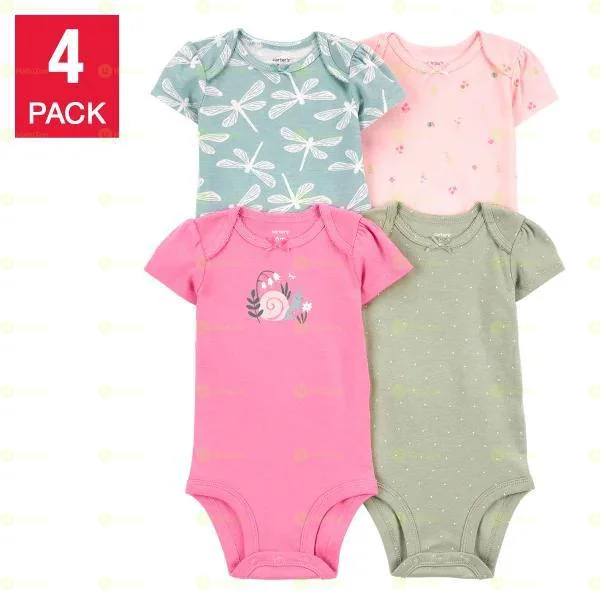 Carter’s 4 Pack  Diaper Tishert