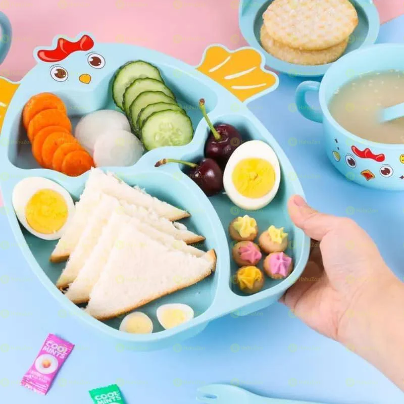 ደረቅ ሰሀን የልጆች መመገቢያ