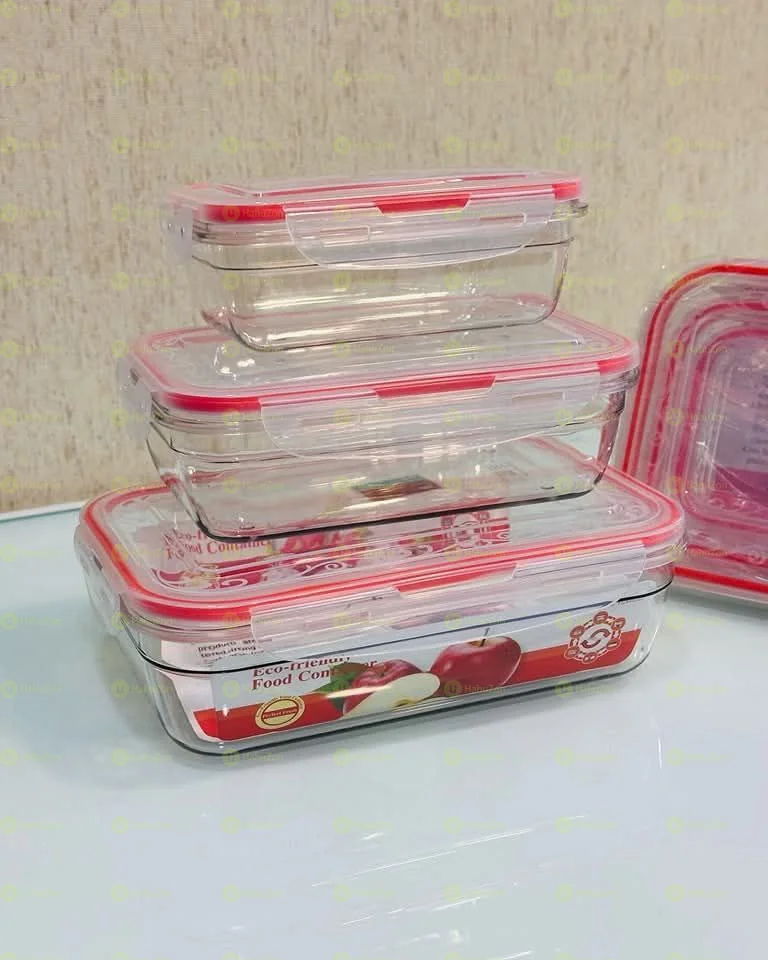 3 Piece Food Storage Containers