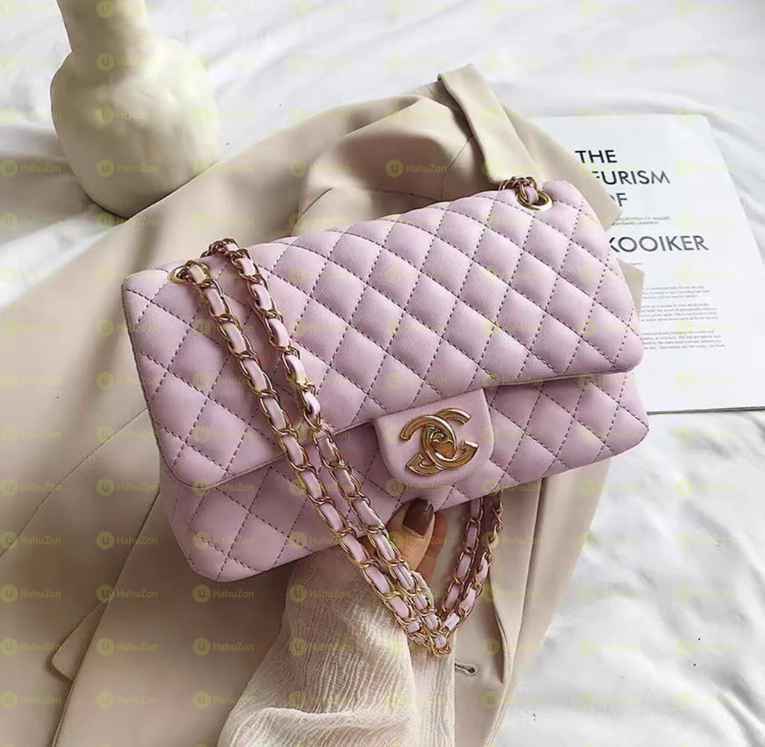Lavender Channel Bag