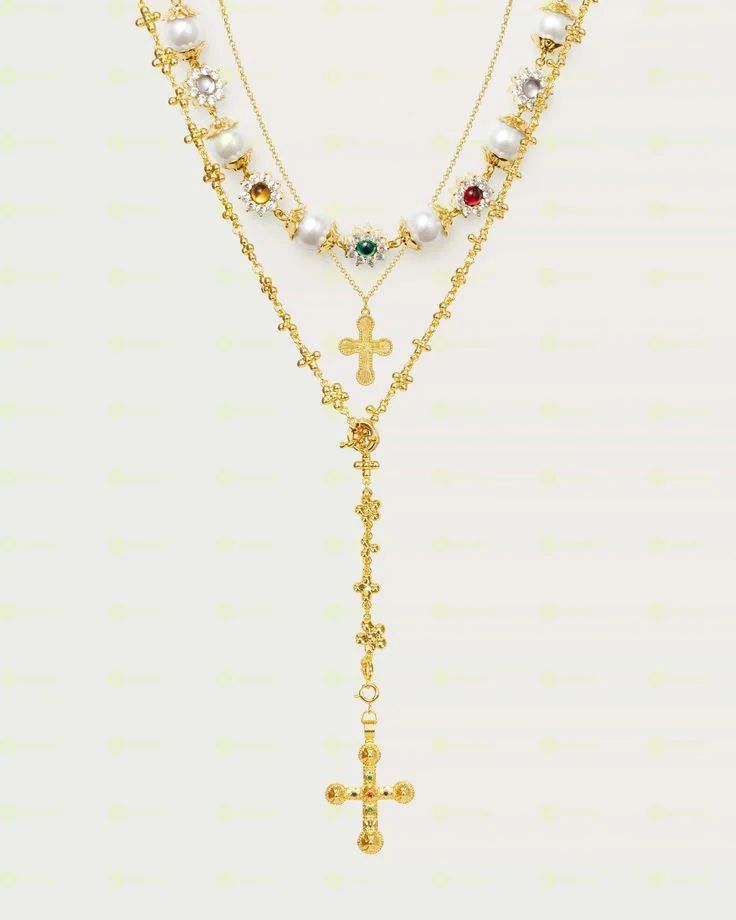 Stainless Steel Necklace Set