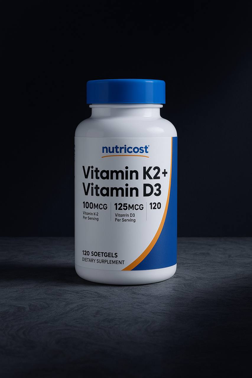 Vitamin D3 & K2 5000iu 120 Softgels
