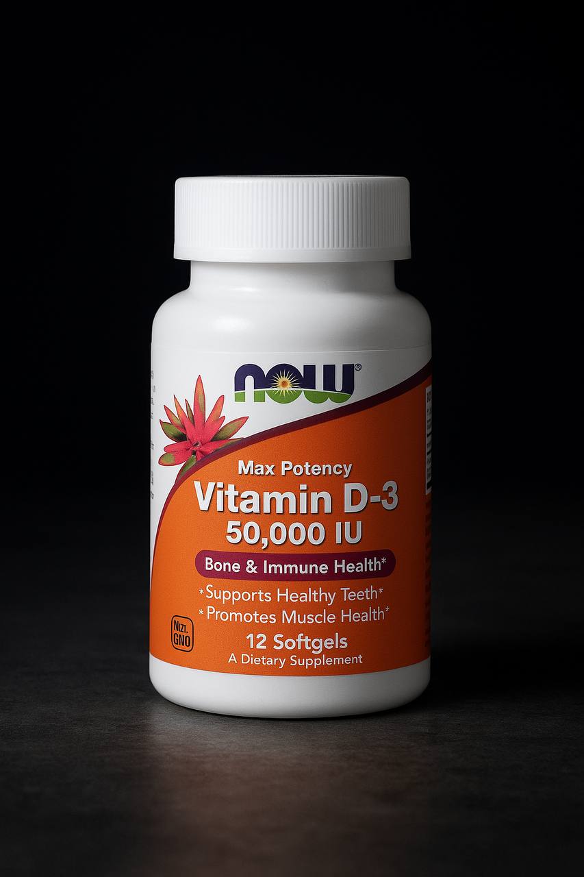 D3 50000 IU 12 Softgels