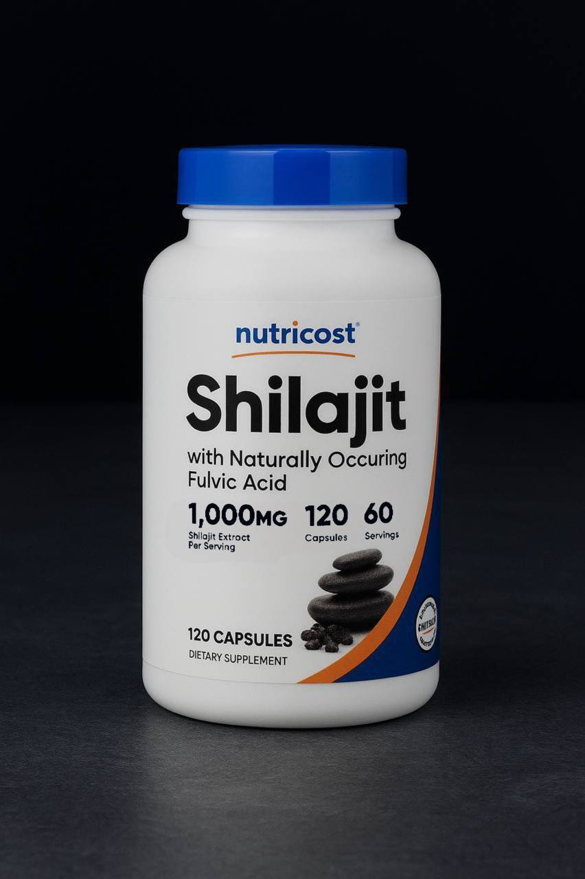 Shilajit 1000 mg 120 Capsules 60 Servings 500 mg Per Capsule