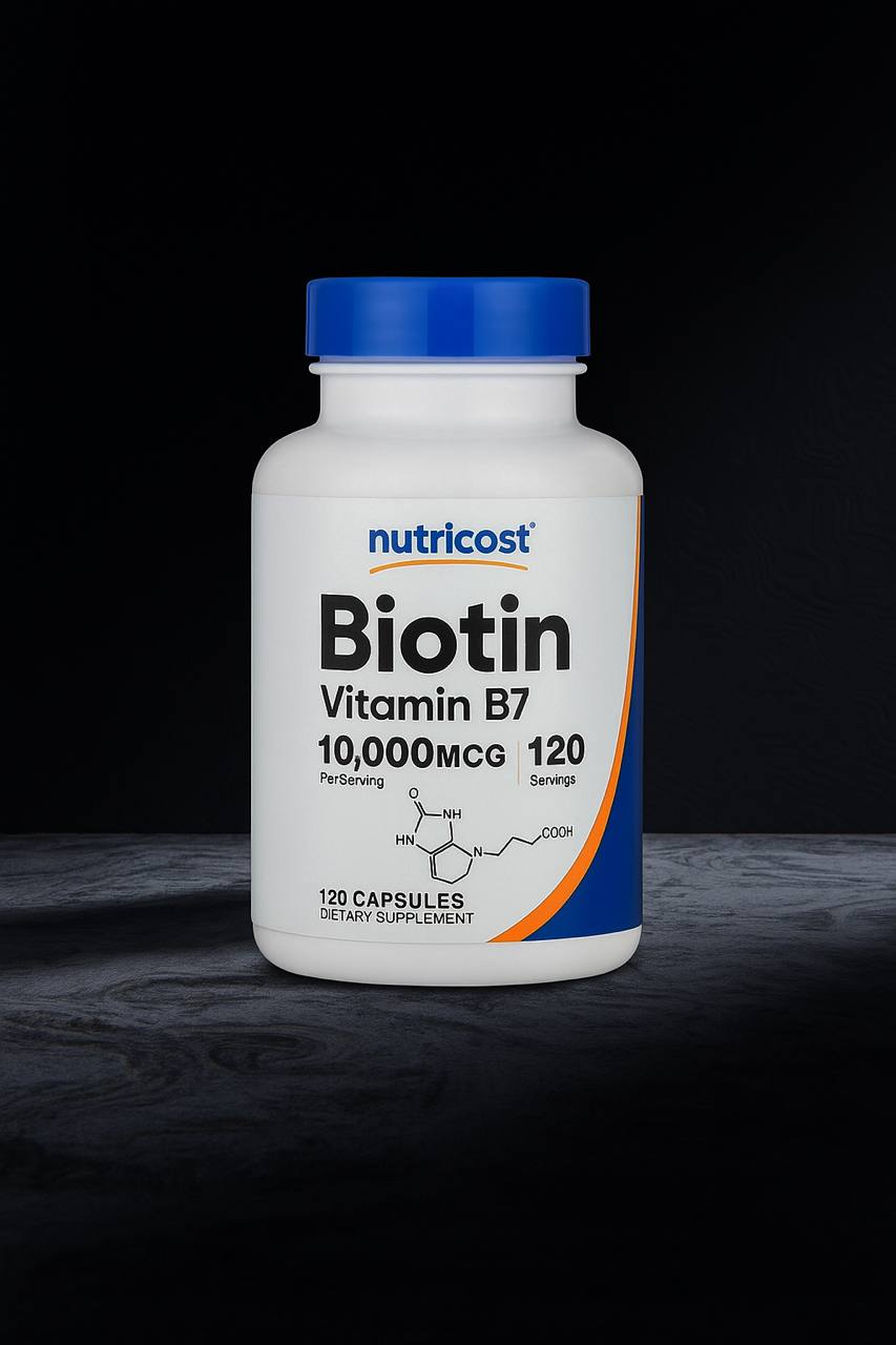 Biotin 10,000 Mcg 120 Capsules