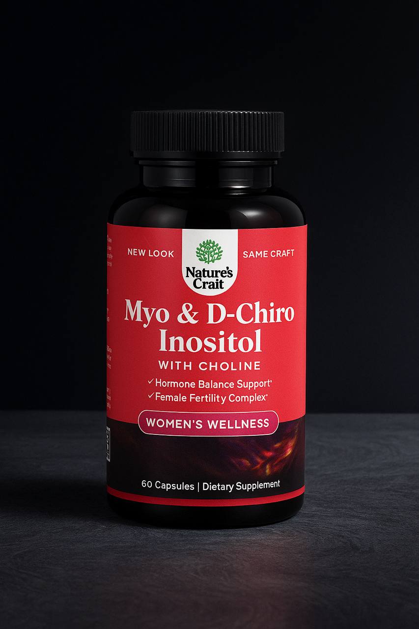 Myo & D-Chiro Inositol 60 Capsules