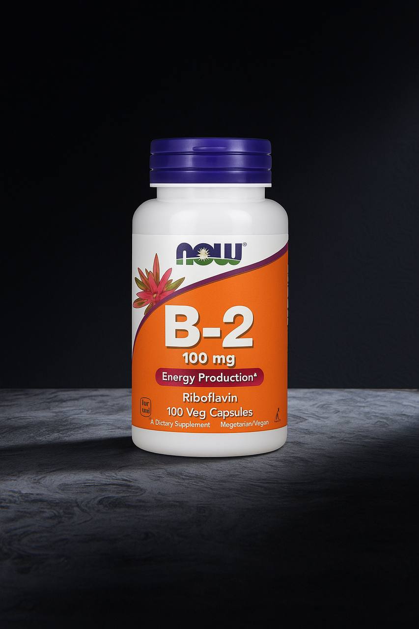 Vitamin B2 Riboflavin 100 Capsules 100 mg