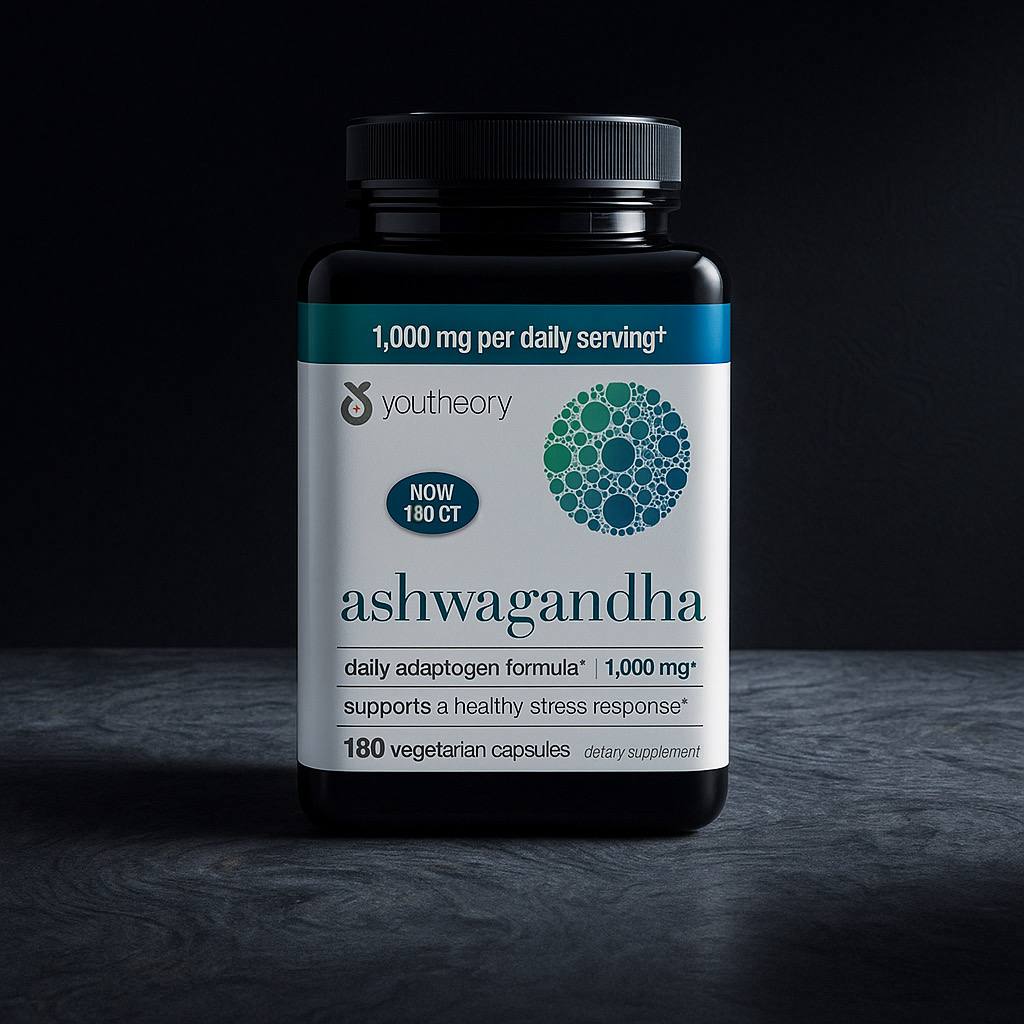 Ashwagandha KSM-66 1000 mg 180 Capsules