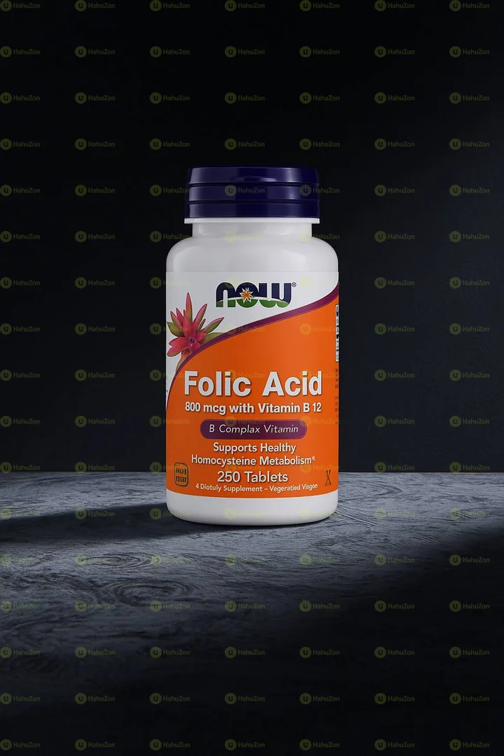 Folic Acid 800 Mcg with Vitamin B12 250 Tablets