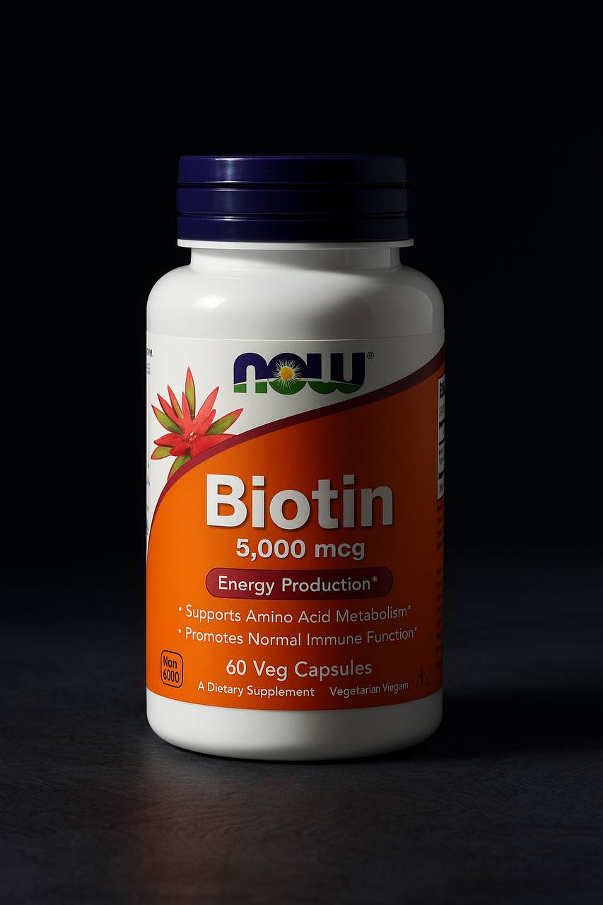 Biotin 5000 Mcg 60 Capsules