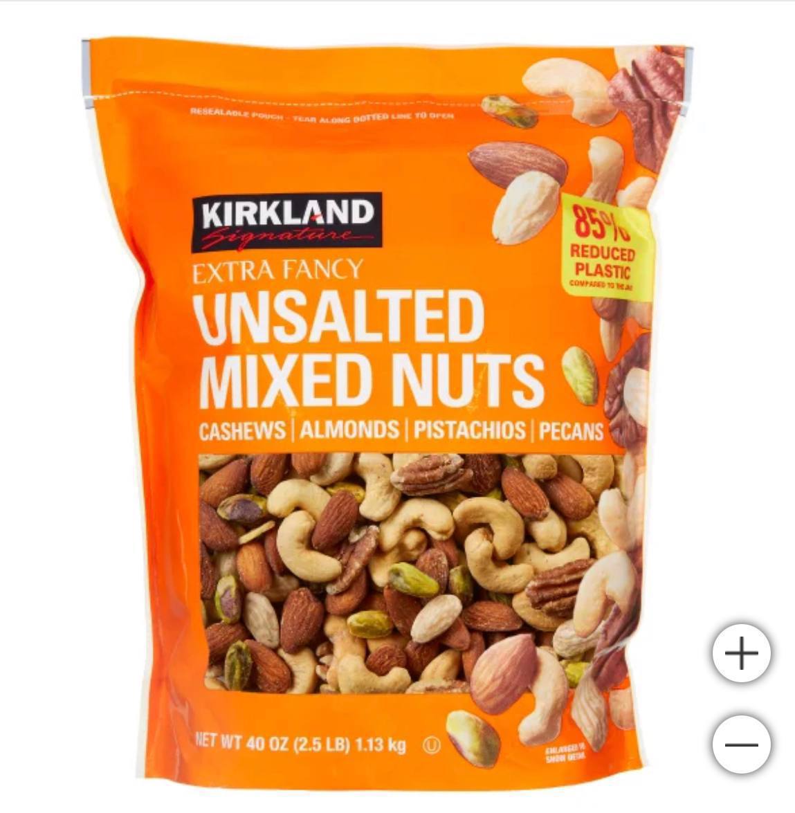 Unsalted Mixed Nuts