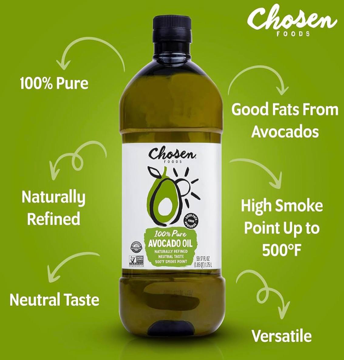 Chosen Foods 100% Pure Avocado Oil