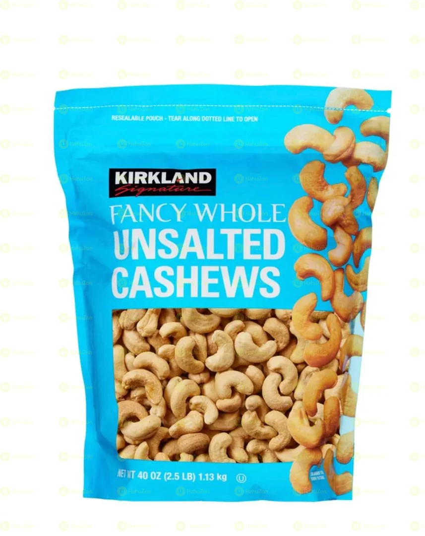 Kirkland Signature Fancy Whole Cashews,Unsalted 1.13kg