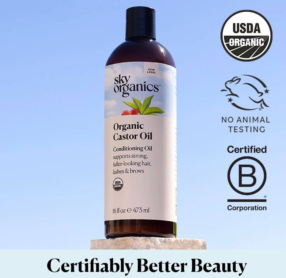 Sky Organics Organic Castor Oil