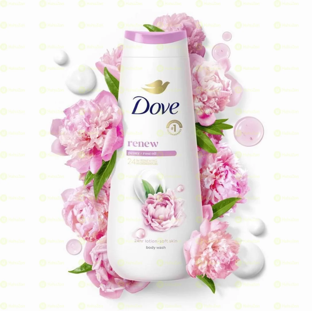 Dove Renew Body Wash Peony & Rose Oil