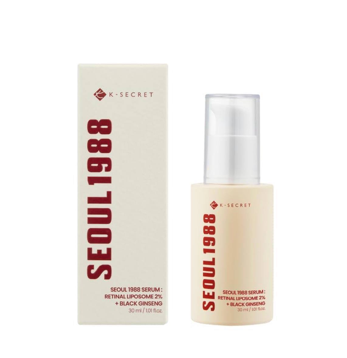 SEOUL 1988 Serum Retinal Liposome 2% + Black Gingeng, 3