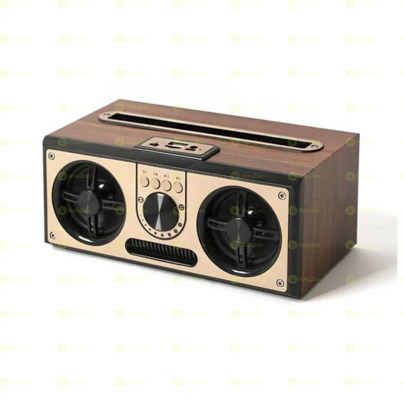 Sevan Giftology Retro Wood 20W Bluetooth Speaker with FM