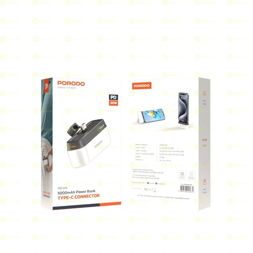 Porodo Mini Portable Power Bank