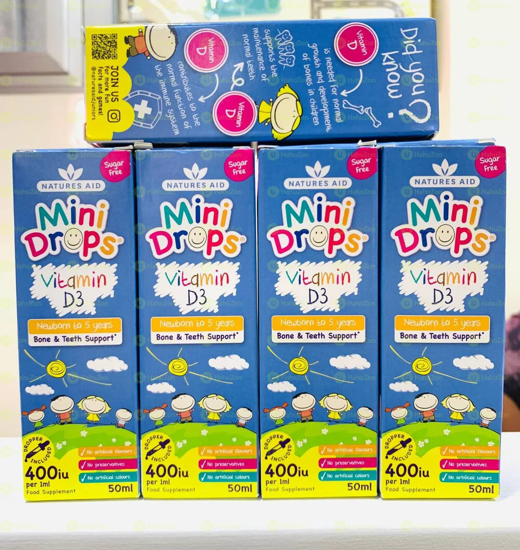 Mini Drops Vitamin D3 50ml
