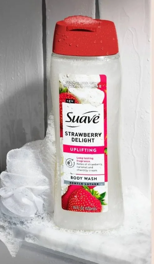 Suave Strawberry Delight Uplifting Body Wash