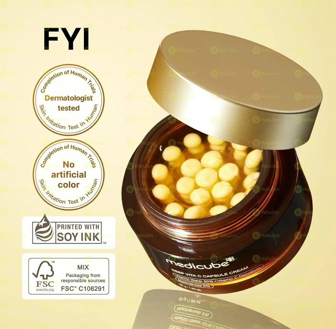 medicube Deep Vitamin C Golden Capsule Face Moisturizer