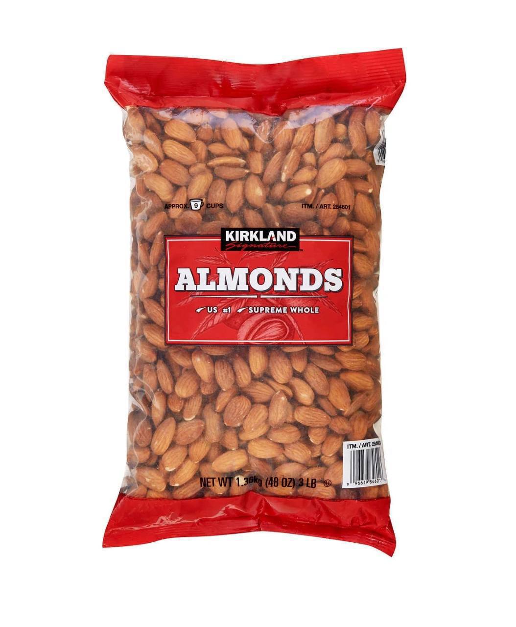 Kirkland Signature Supreme Whole Almonds