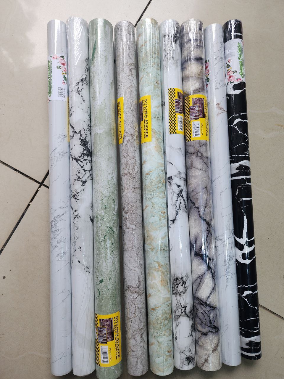 Marble Pattern Self Adhesive Wall Sticker