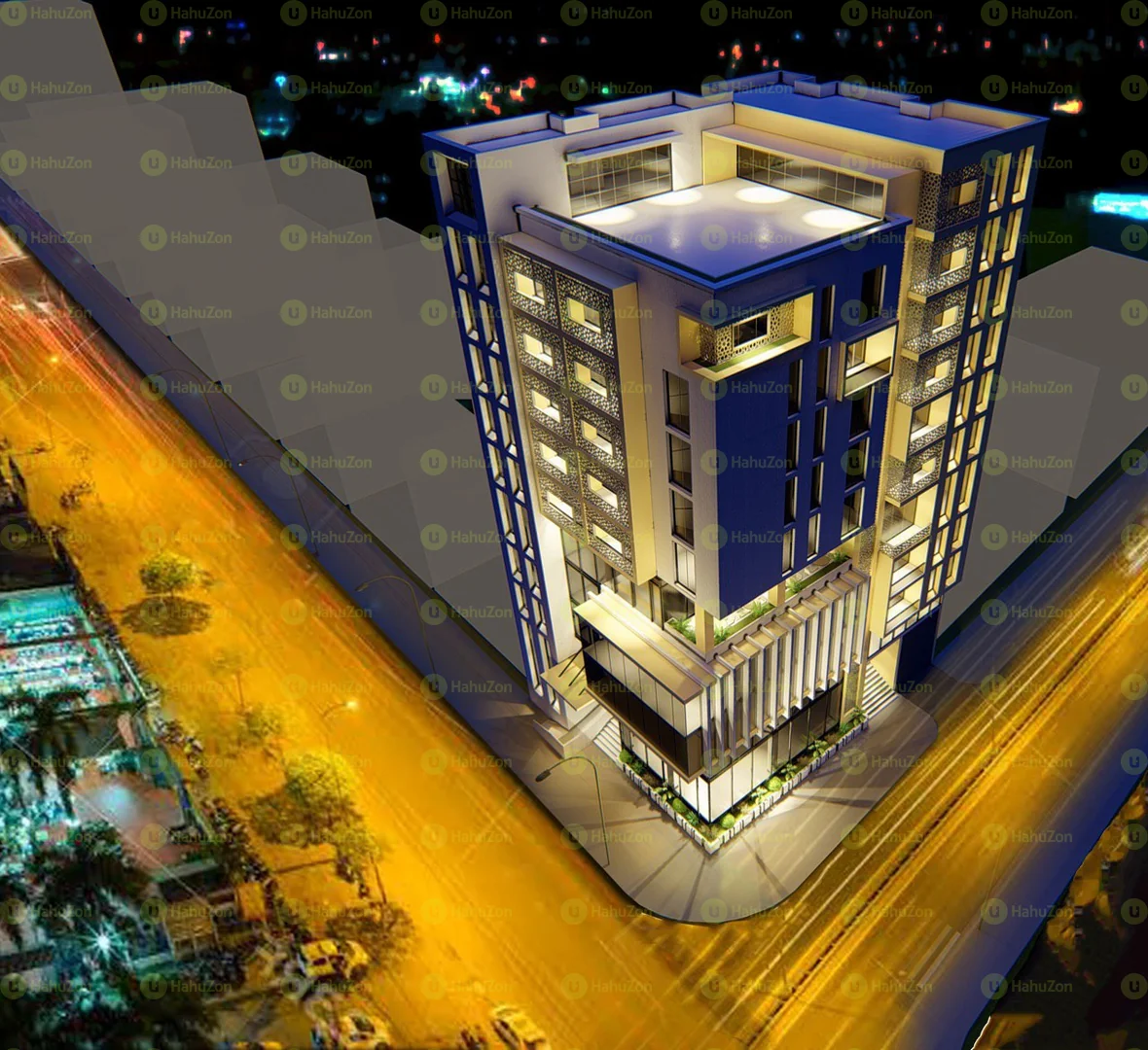 420 ካሬ የሚሸጥ G+10+ፔንትሃውስ ህንጻ በአያት