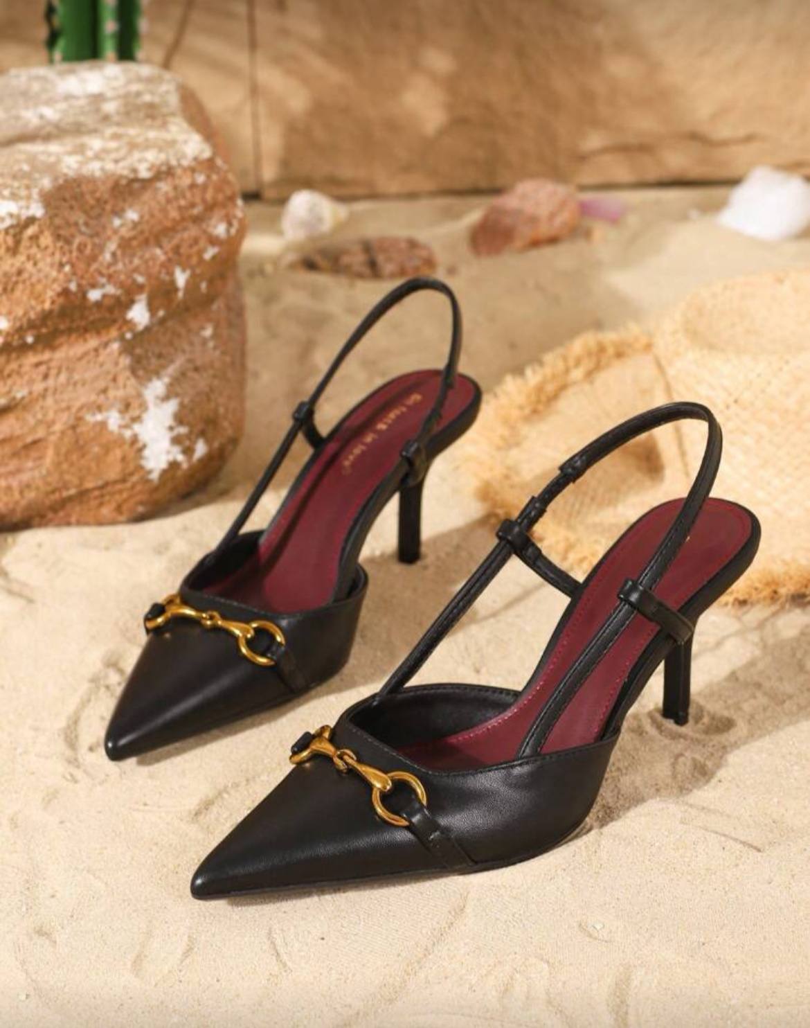 Pointed-Toe, Slingback High HWomen's Heels