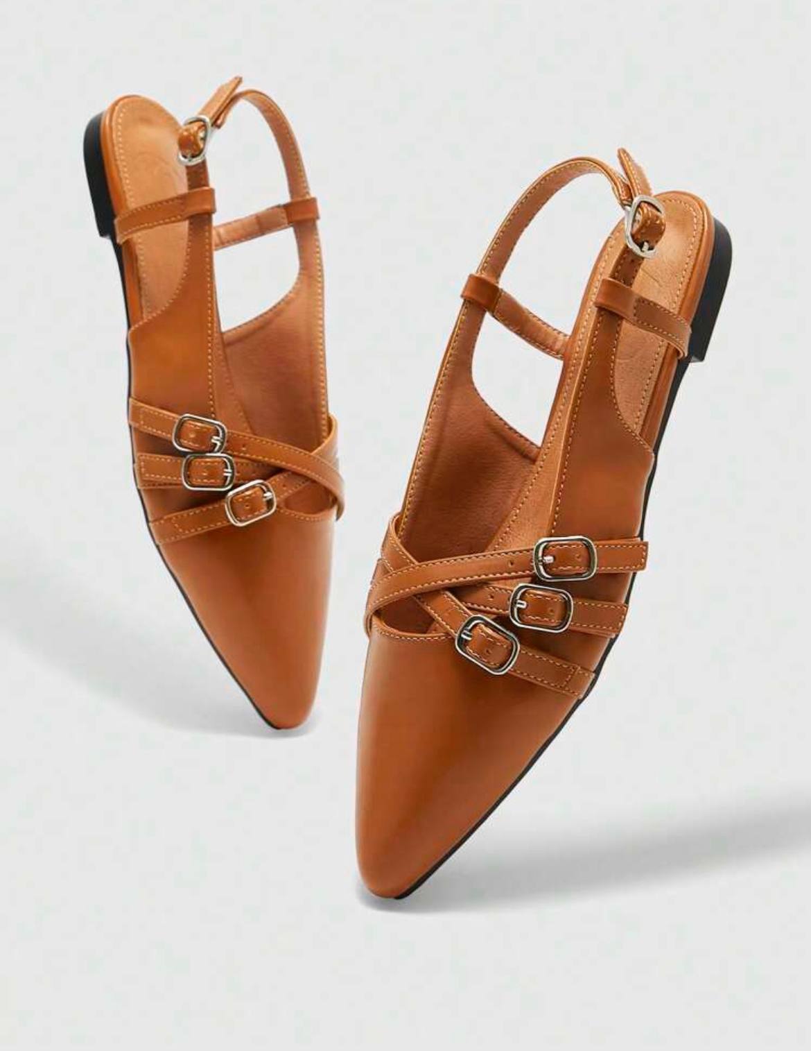 Pointy Toe Sling Back Women's Flat