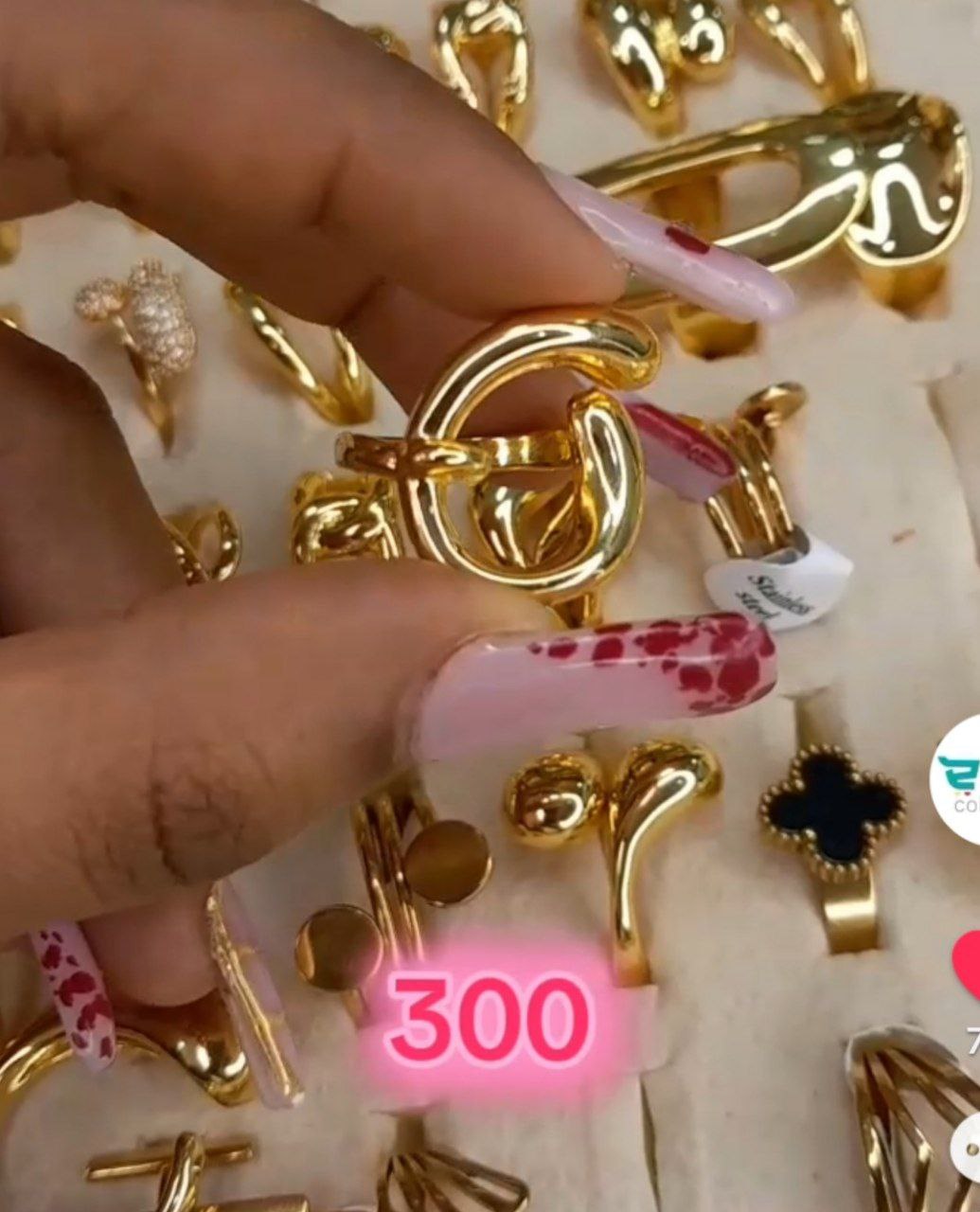 ፋሽን የሴቶች ቀለበቶጭ