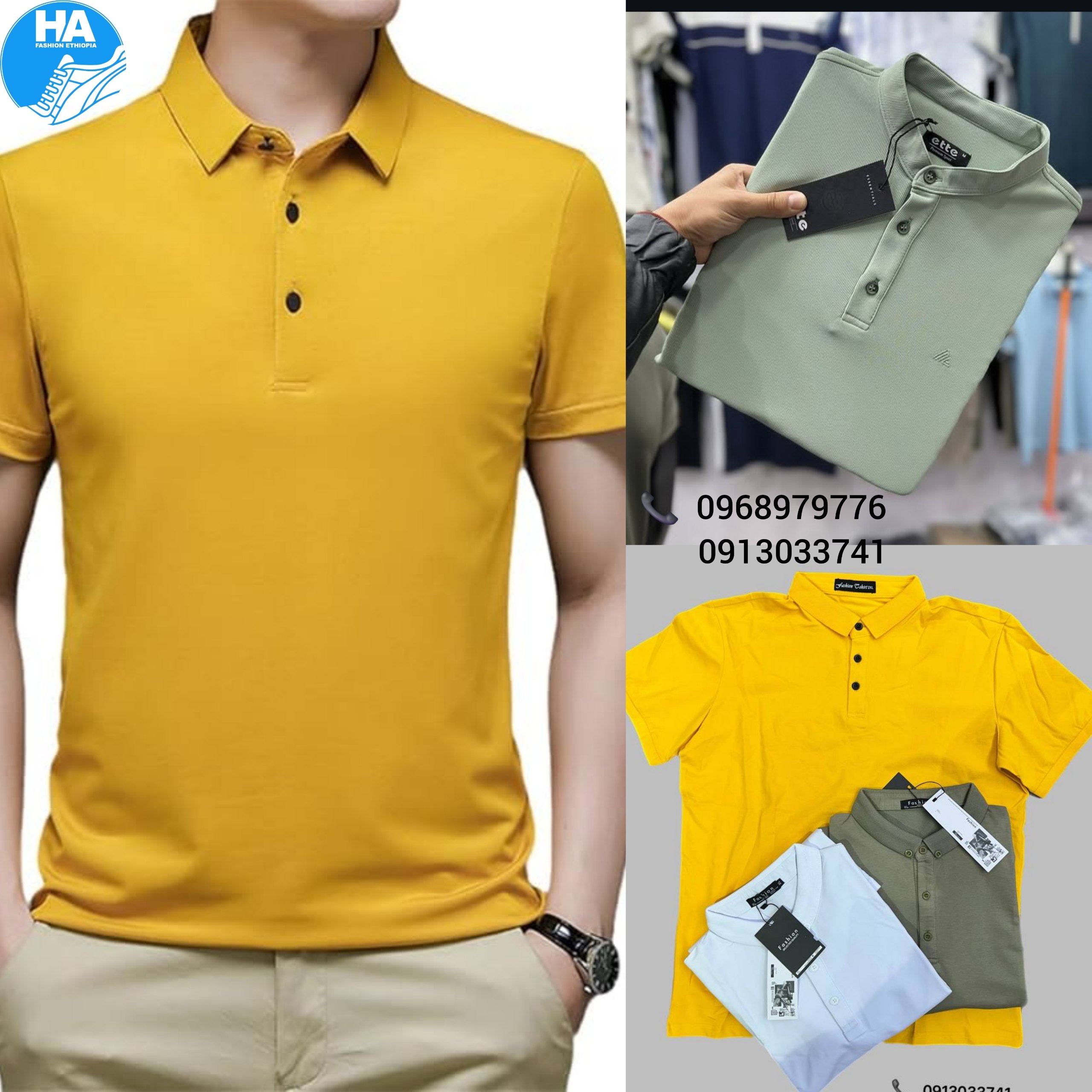 Collar Men's T-Shirts