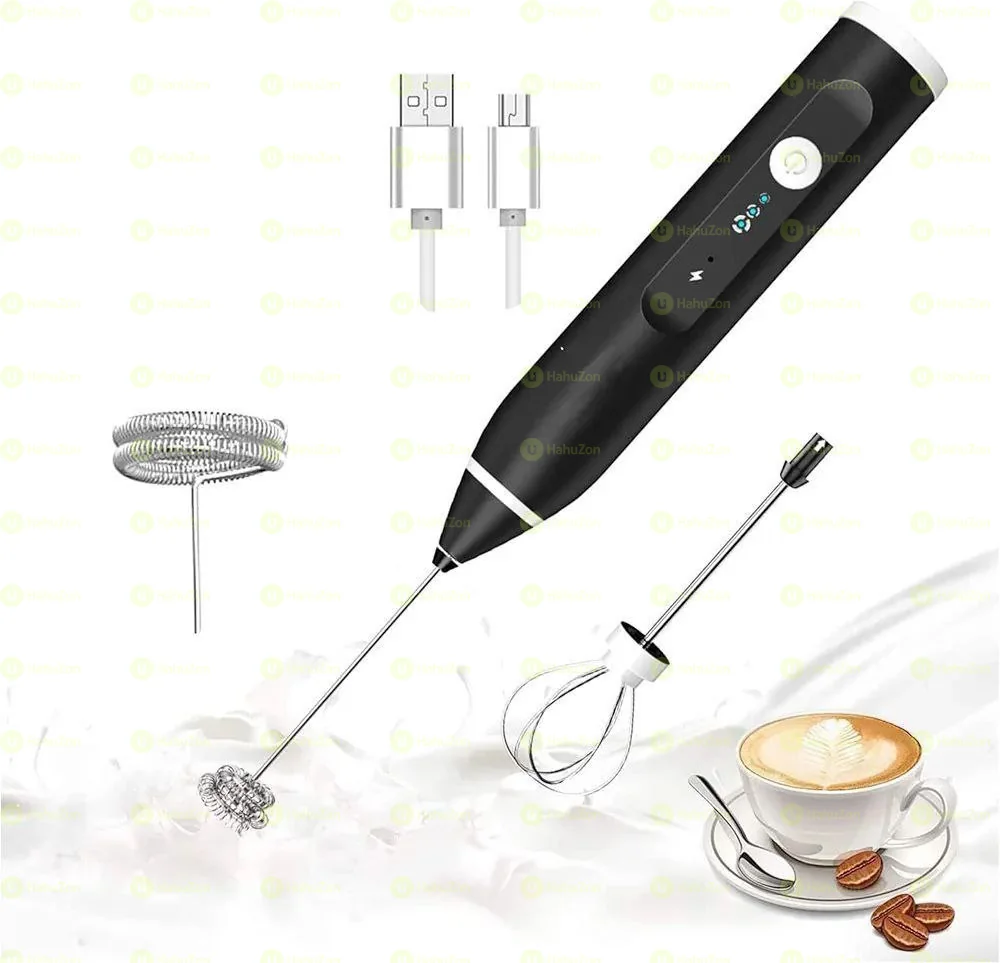 Handheld Electric Milk Frother And Whisk