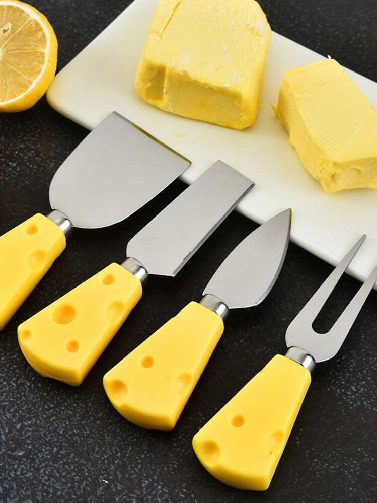 4-Pcs Cheese Knife Set