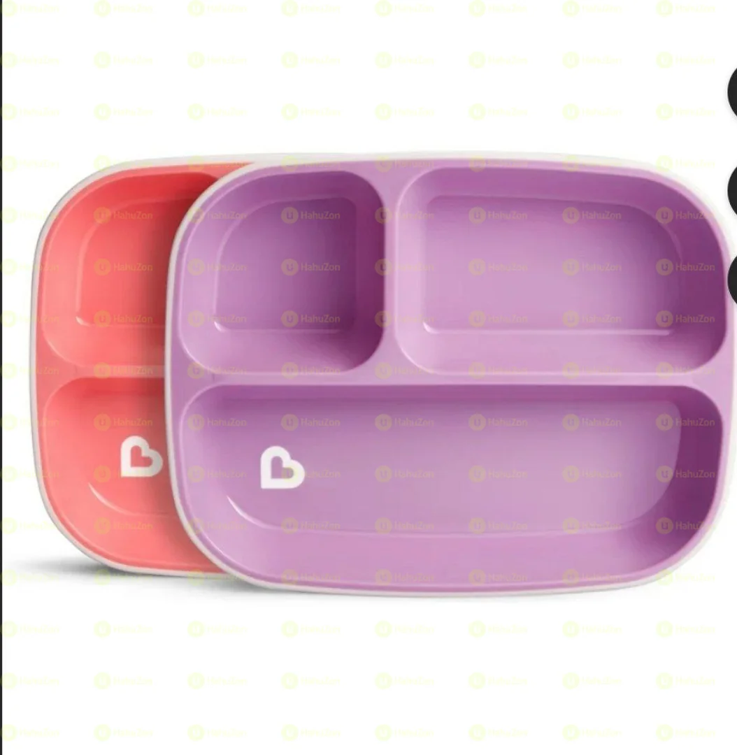 Munchkin Splash Devided Plates