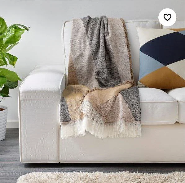 Ikea Sriped Throw