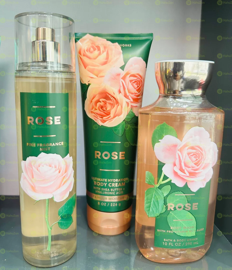 Bath & Body Works Set Rose