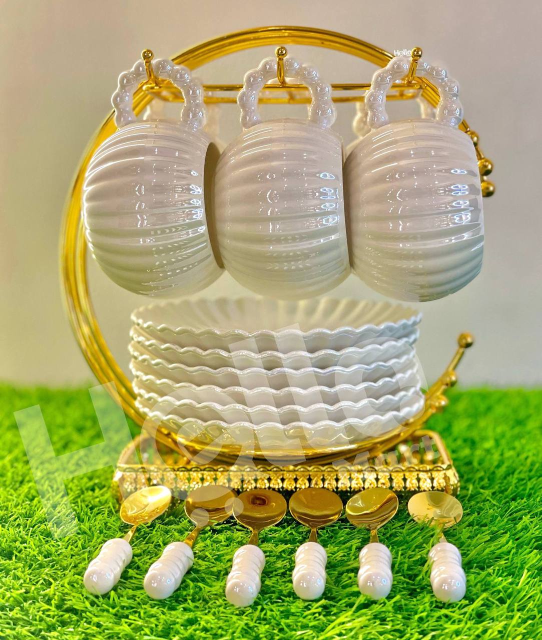 የቡና እንዲሁም ማኪያቶ ሲኒ