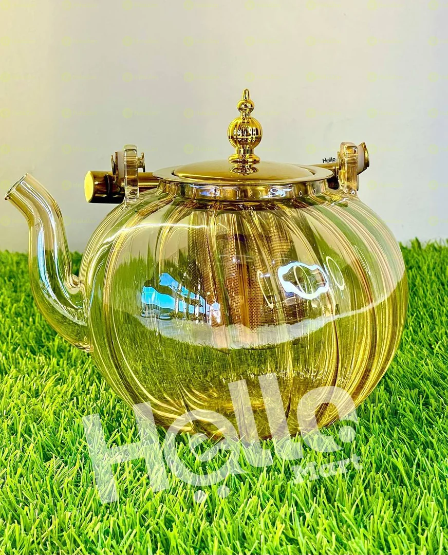 ከፍተኛ ሙቀትን የሚችል የሚጣድ መስታወት ማንቆርቆሪያ