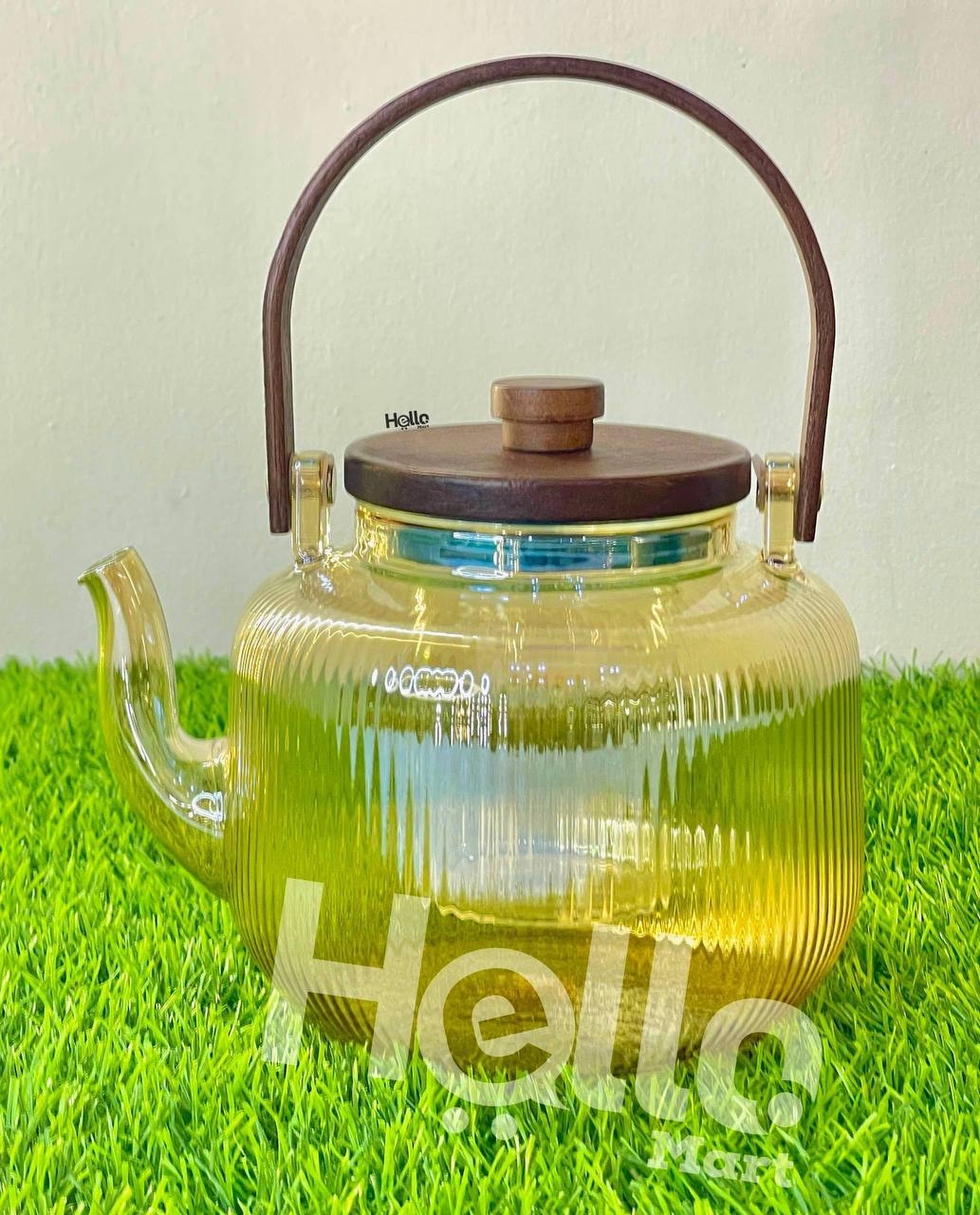 ከፍተኛ ሙቀትን የሚችል የሚጣድ መስታወት ማንቆርቆሪያ