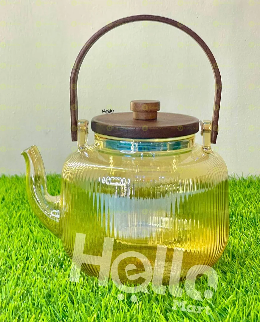 ከፍተኛ ሙቀትን የሚችል የሚጣድ መስታወት ማንቆርቆሪያ