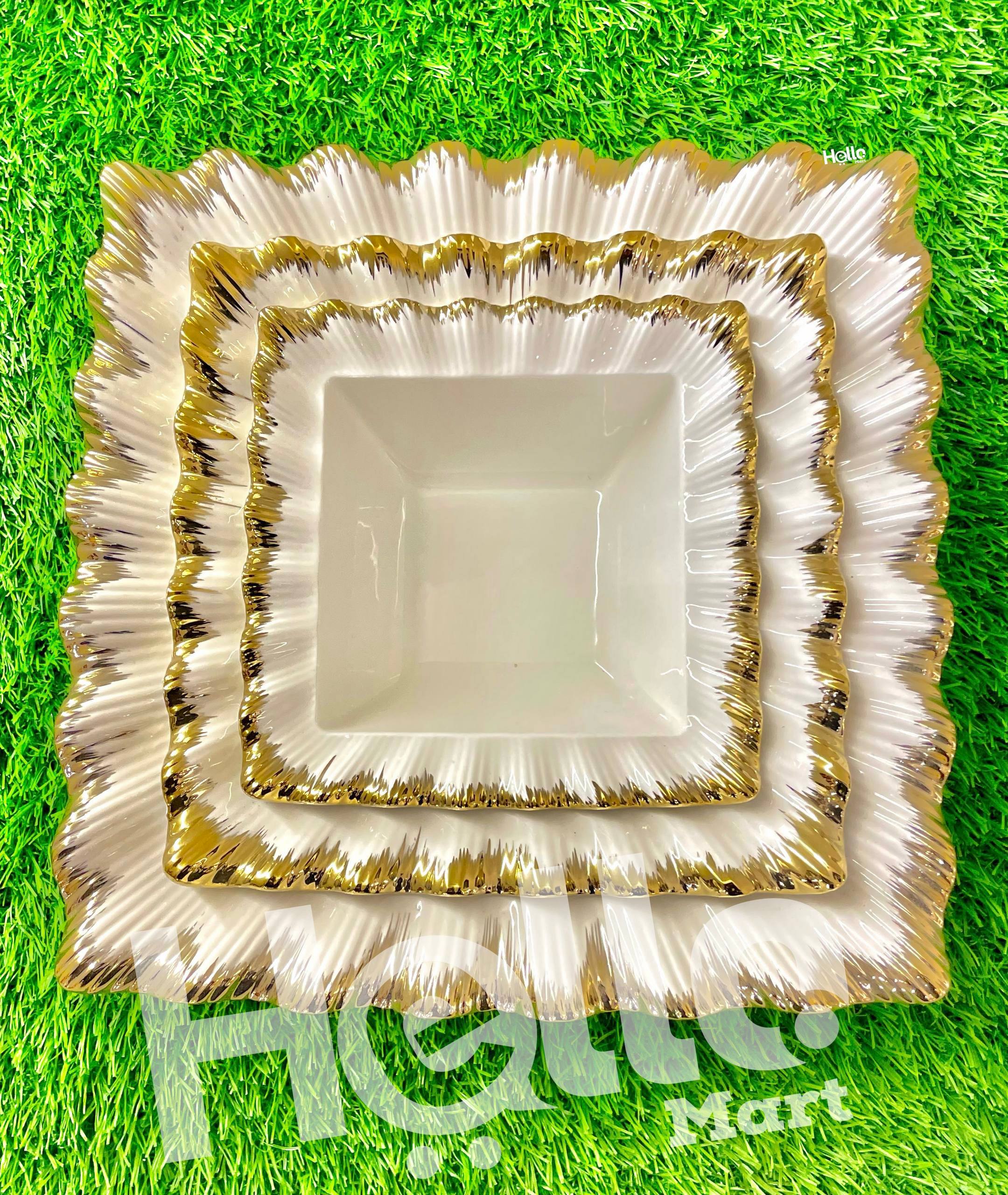 ውብ የሆነ የተለያዩ ምግቦች ማቅረቢያ