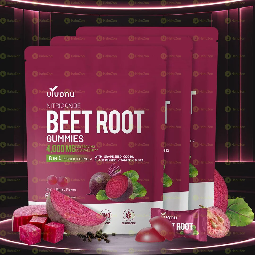 Super Beetroot Gummies 8-in-1