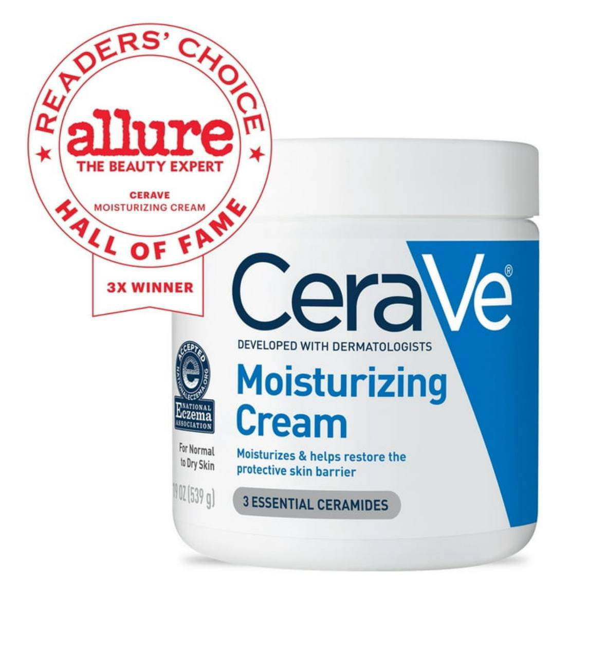 CeraVe Moisturizing Cream, Face & Body Moisturizer